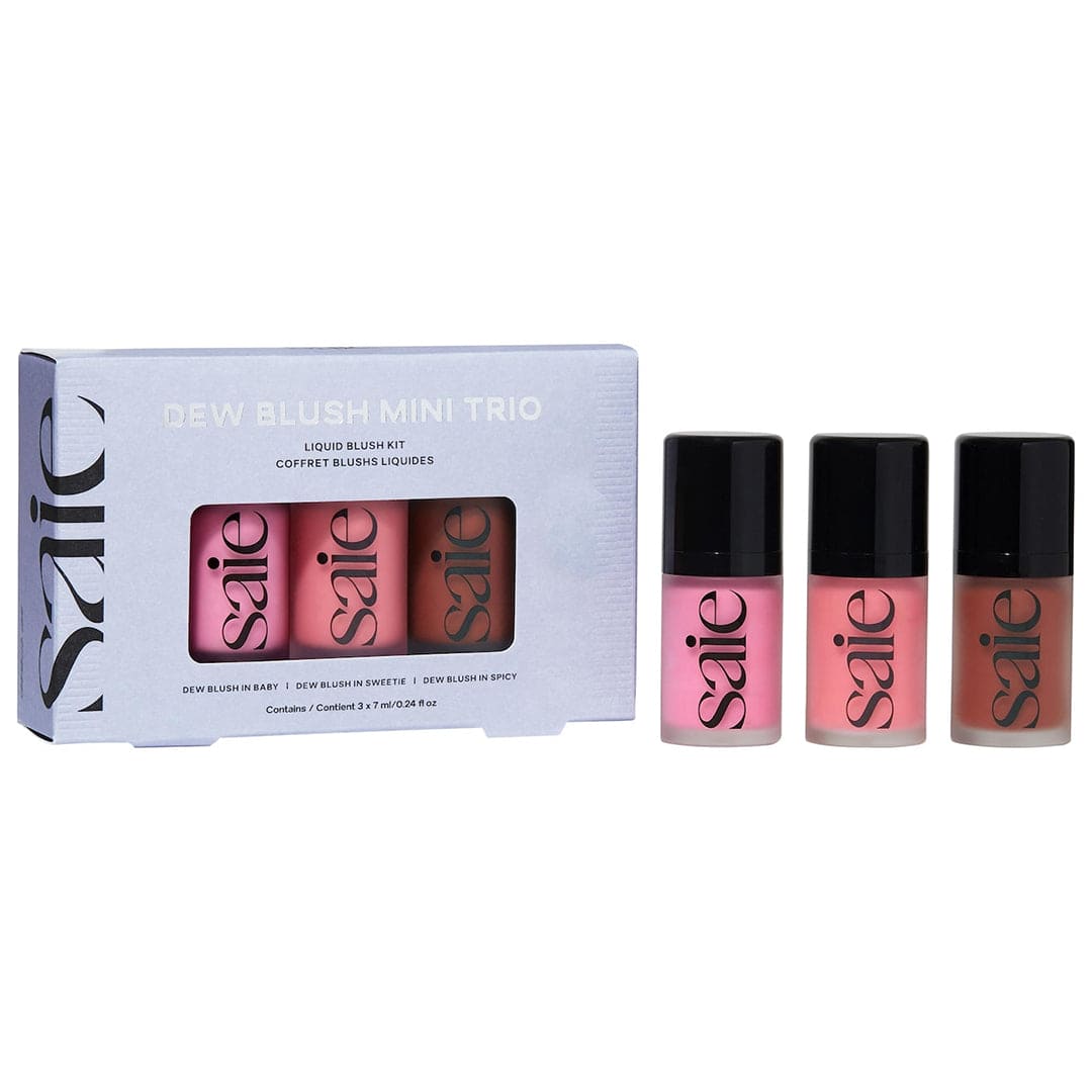Saie Dew Blush Mini Trio Blush Set - XOXO cosmetics