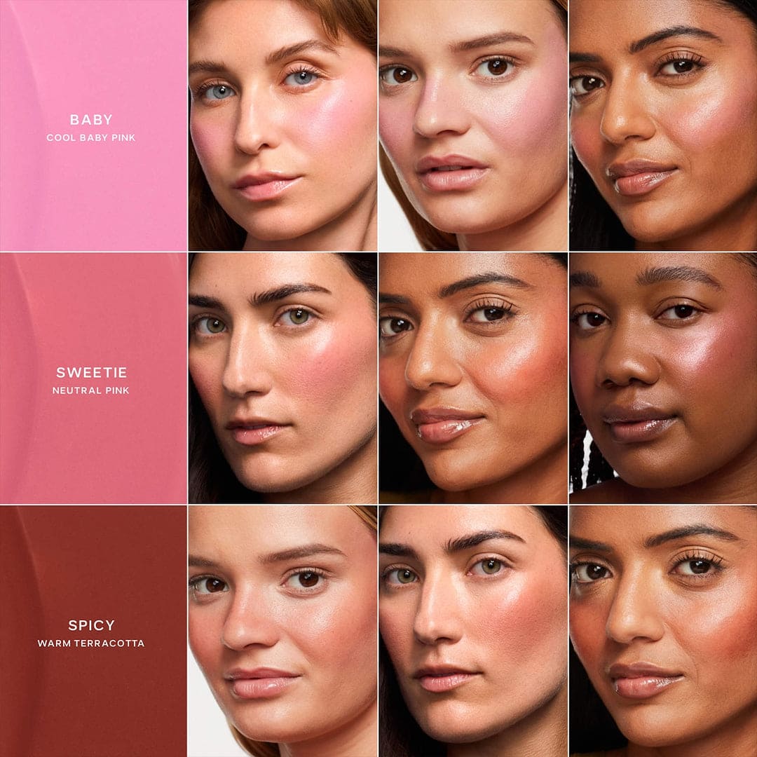 Saie Dew Blush Mini Trio Blush Set - XOXO cosmetics