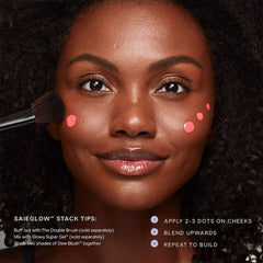 Saie Dew Blush Mini Trio Blush Set - XOXO cosmetics