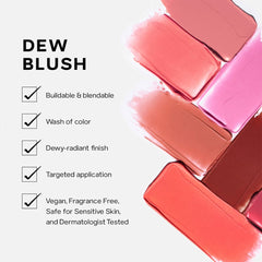 Saie Dew Blush Mini Trio Blush Set - XOXO cosmetics