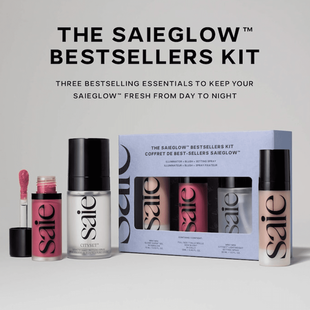Saie The Saieglow™ Bestsellers Kit Face Kit - XOXO cosmetics