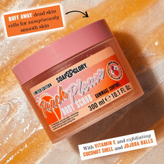 Soap & Glory Peach Please Exfoliating Body Scrub - 300ml Body Scrub - XOXO cosmetics