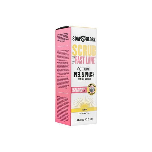 Soap & Glory Scrub In The Fast Lane Facial Peel & Polish Face Scrub - XOXO cosmetics
