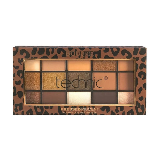 Technic Boujee Pressed Pigment Palette Eyeshadow - XOXO cosmetics