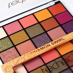Technic Cinnamon Swirl Pressed Pigment Palette Eyeshadow - XOXO cosmetics