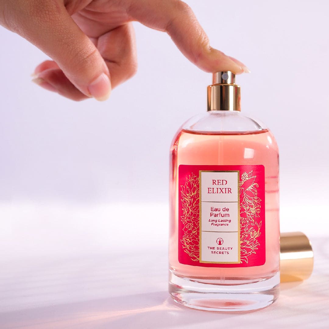The Beauty Secrets Red Elixir Eau De Parfum - 100ml Perfume - XOXO cosmetics