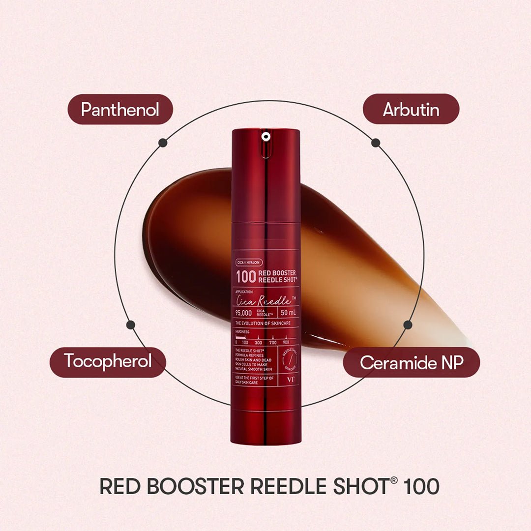 VT 100 Red Booster Reedle Shot - 50ml Face Serum - XOXO cosmetics