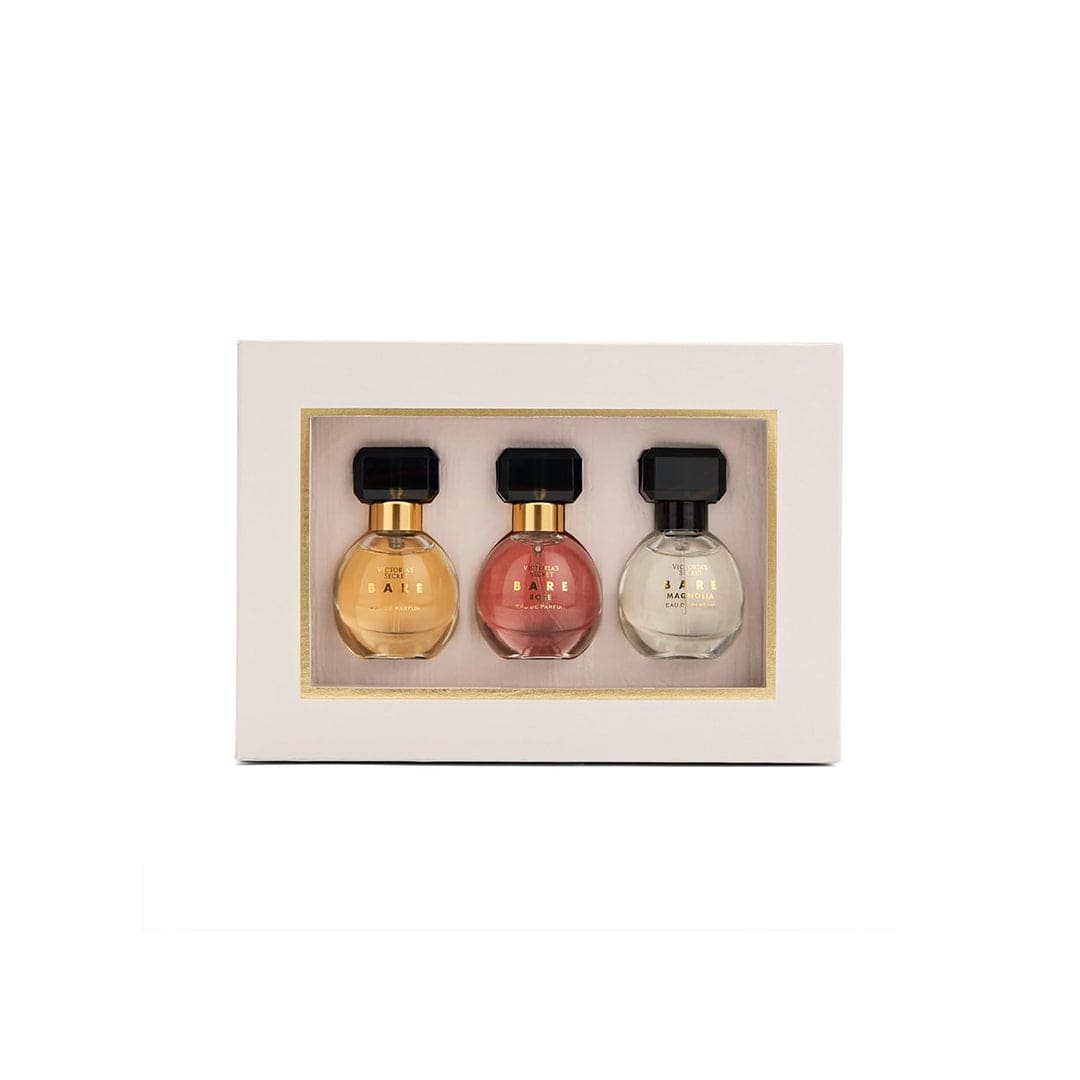 Victoria's Secret Bare Mini Trio Perfume Gift Set Perfume Set - XOXO cosmetics