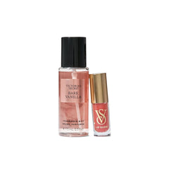 Victoria's Secret Bare Vanilla Mist & Kiss Gift Set Gift Set - XOXO cosmetics