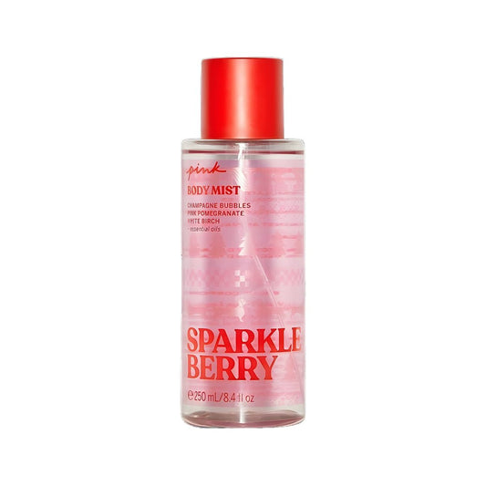 Victoria's Secret Pink Sparkle Berry Body Mist Body Mist - XOXO cosmetics