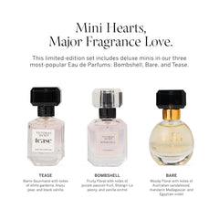 Victoria's Secret Trio De Mini Parfums De Luxe Perfume Set - XOXO cosmetics