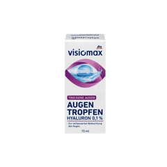 Visiomax Eye Drops With 0.1% Hyaluronic Acid Eye Care - XOXO cosmetics