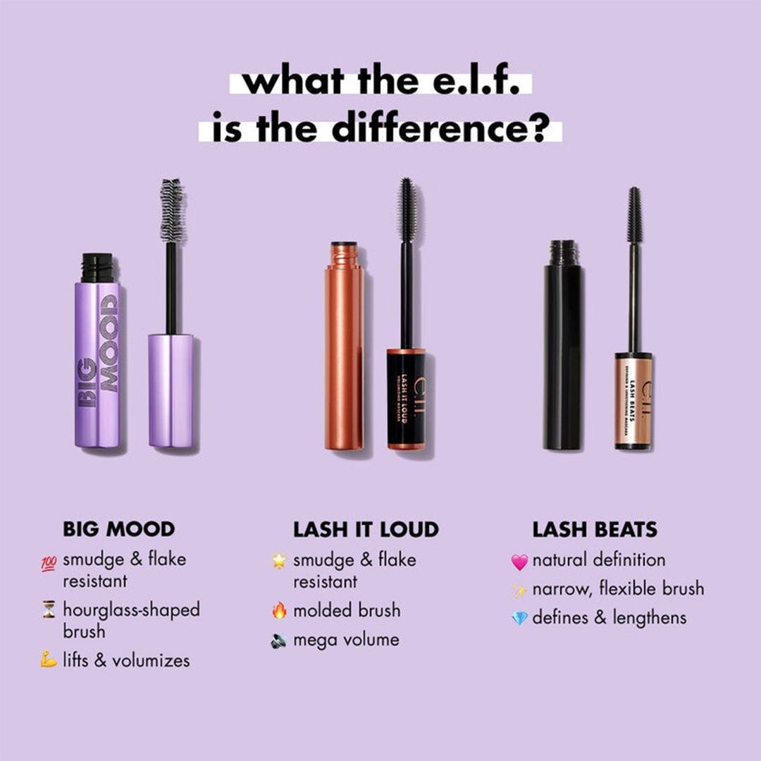 e.l.f. Lash it Loud Mascara Mascara - XOXO cosmetics