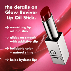 elf Glow Reviver Slipstick Lip Oil - XOXO cosmetics