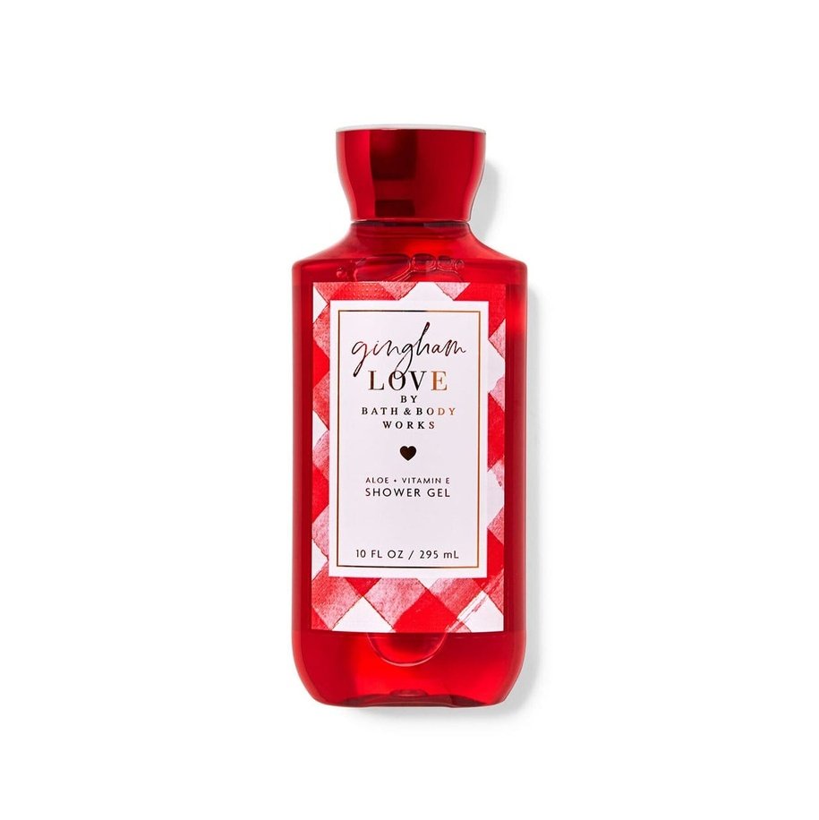 Bath & Body Works Gingham Love Aloe + Vitamin E Shower Gel Shower Gel - XOXO cosmetics