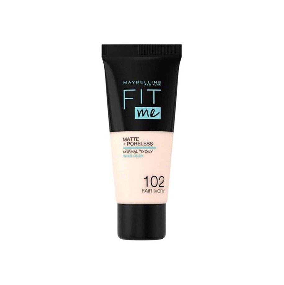 poreless foundation - foundation fit me - maybelline
