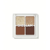 SHEGLAM Cosmic Crystal Eyeshadow Quad - Higher Self Eyeshadow - XOXO cosmetics