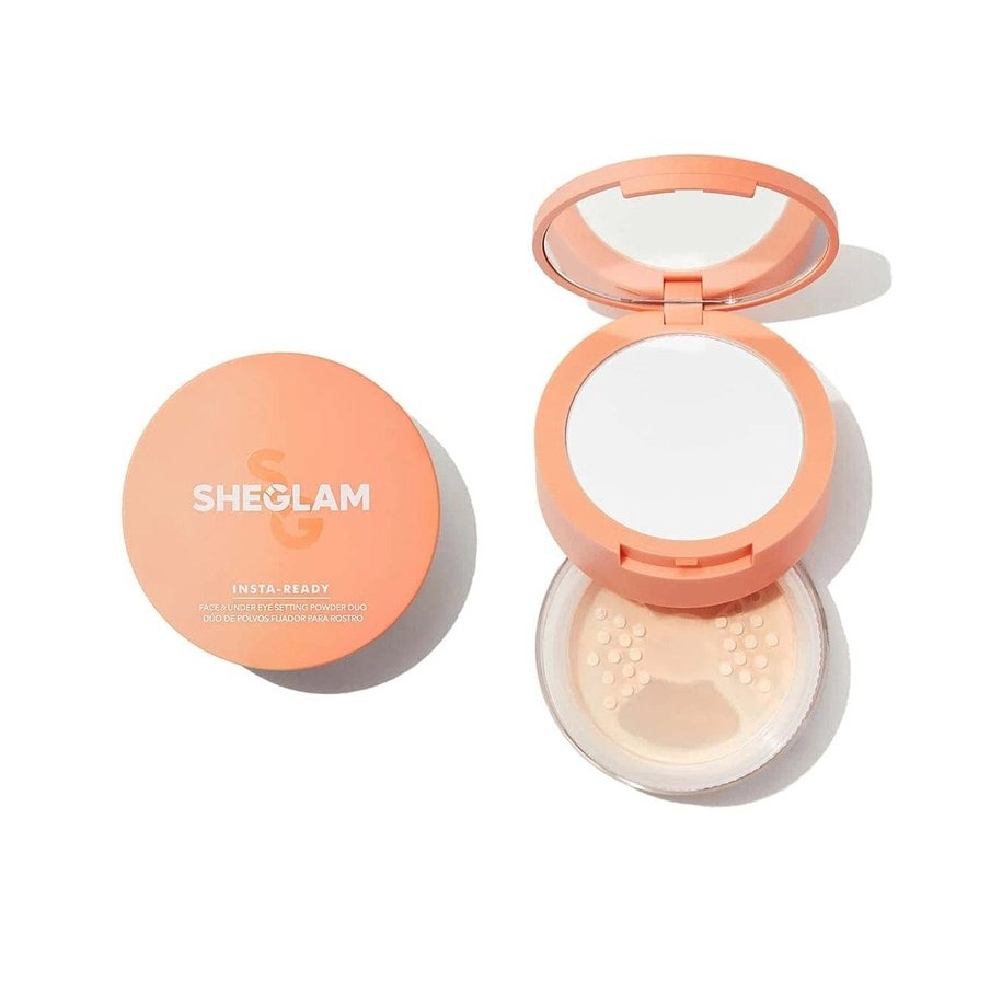 SHEGLAM Insta-Ready Face & Under Eye Setting Powder Duo Setting Powder - XOXO cosmetics