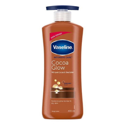Vaseline Intensive Care Cocoa Glow Body Lotion With Pure Cocoa And Shea Butter - 400ml