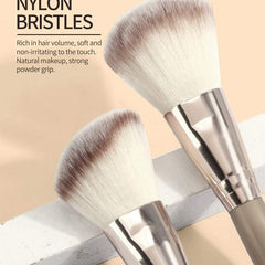 MAANGE 9pcs Makeup Brush Set - Champagne