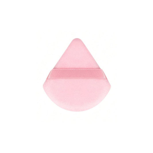 SHEIN 1pcs Triangle Shaped Velvet Powder Puff