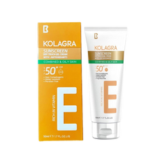 KOLAGRA Sunscreen Gel Cream For Combination & Oily Skin With SPF 50+