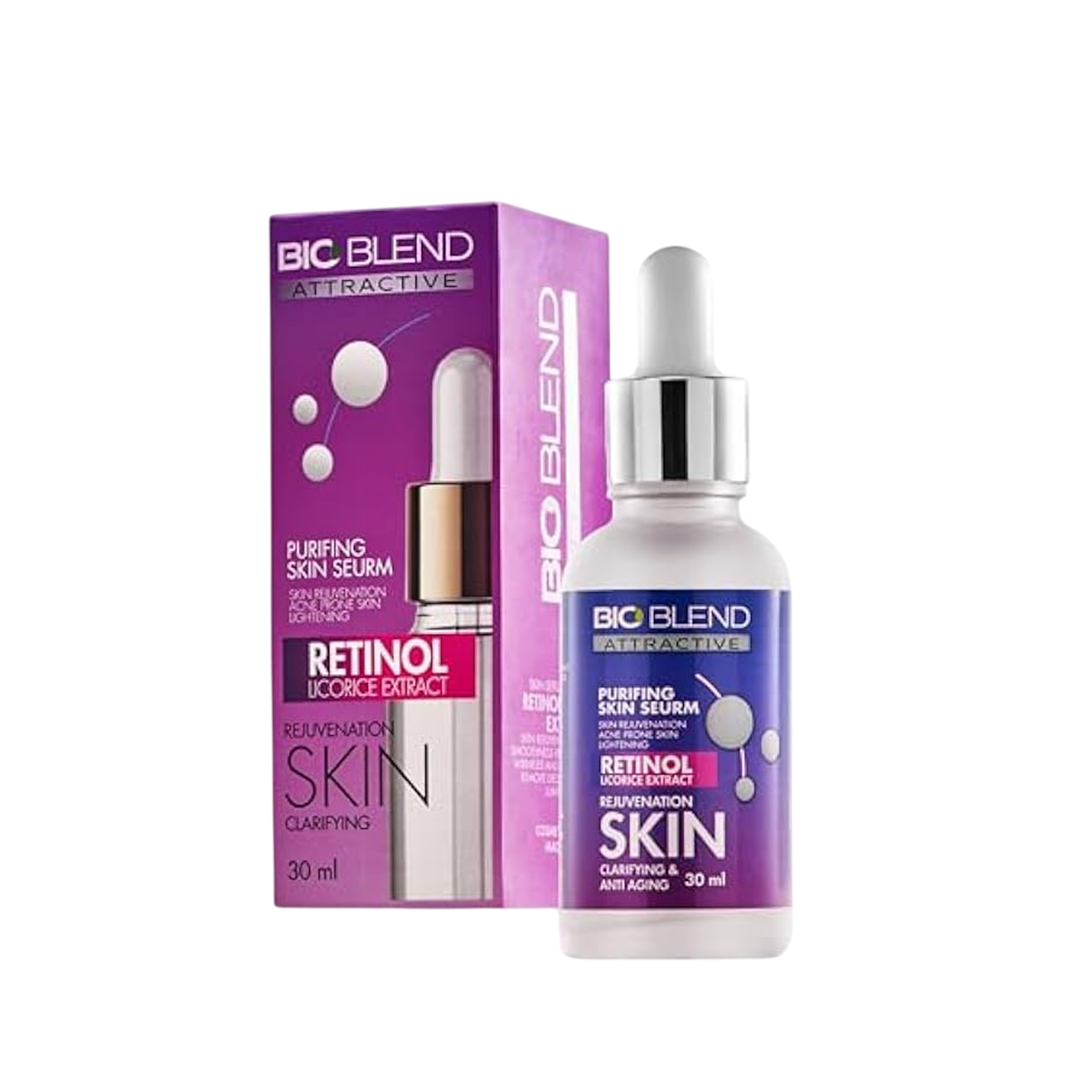 Bio Blend Attractive Retinol + Licorice Extract Serum - 30ml