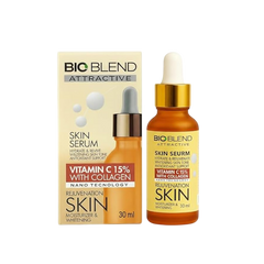 Bio Blend Attractive Vitamin C 15% With Collagen Serum - 30ml