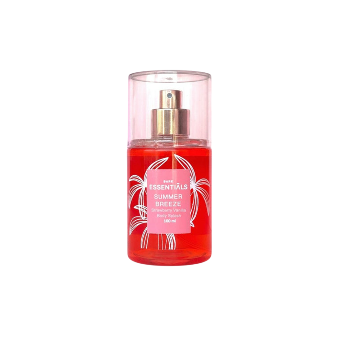 Essentials Strawberry Vanilla Mini Body Splash - 100ml