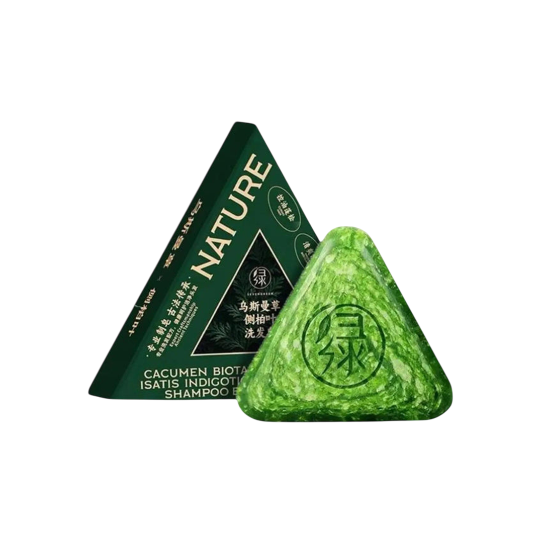 Nature l USMAN GRASS l 12 Herbal Plant Shampoo Bar