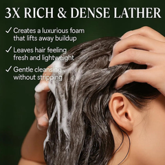 Nature l USMAN GRASS l 12 Herbal Plant Shampoo Bar
