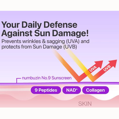 Numbuzin 9+ NAD + Peptides Dewy Sun Essence - 50ml