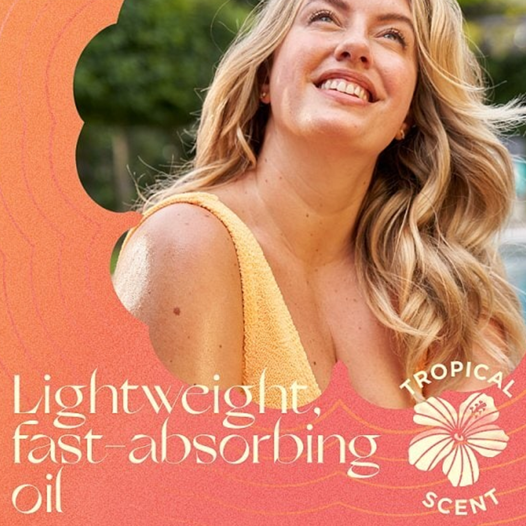 Hawaiian Tropic Glowing Protection Dry Oil Spf30 - 75ml