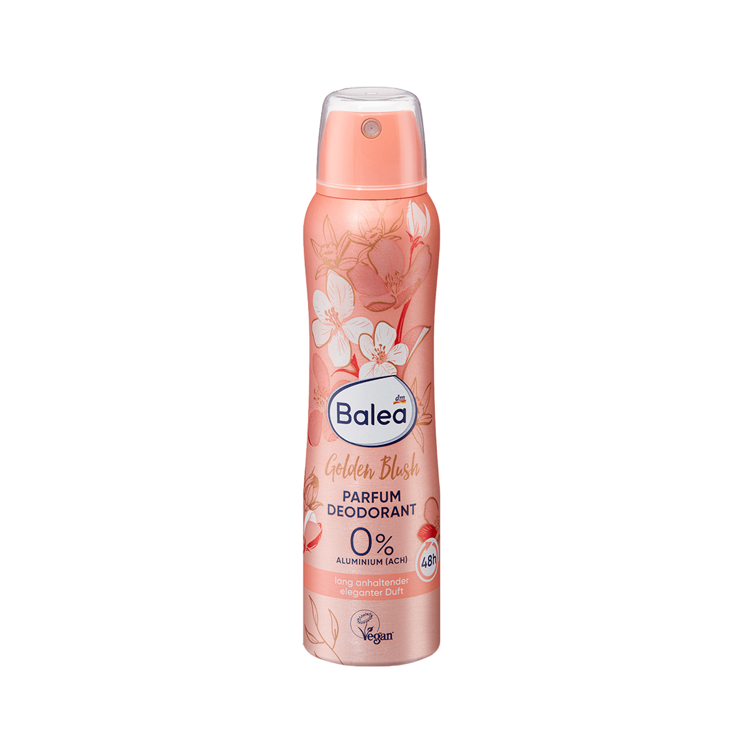 Balea Golden Blush Parfum Deodorant - 150ml