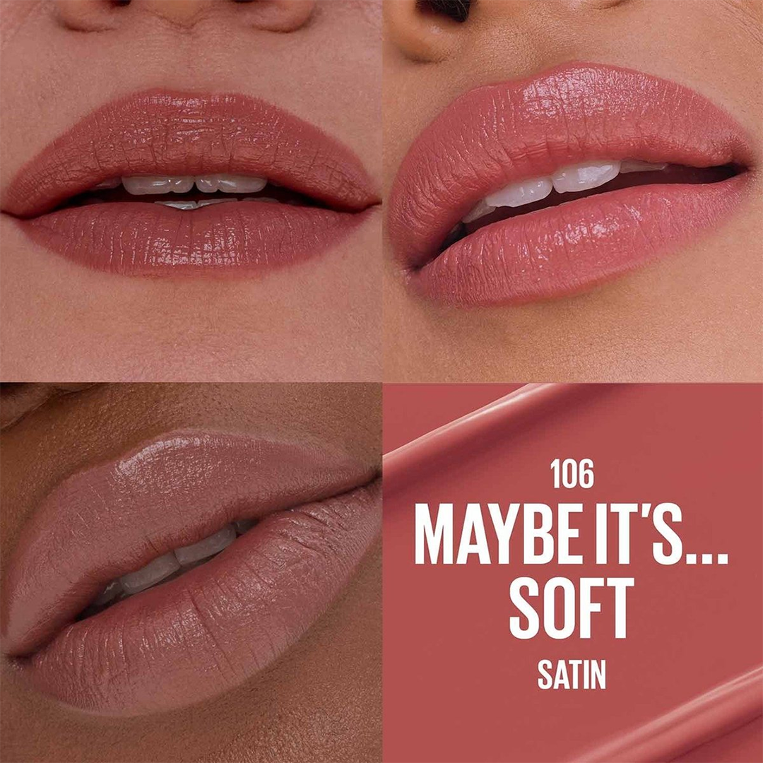 Maybelline Moisturizing Serum Satin Lipstick