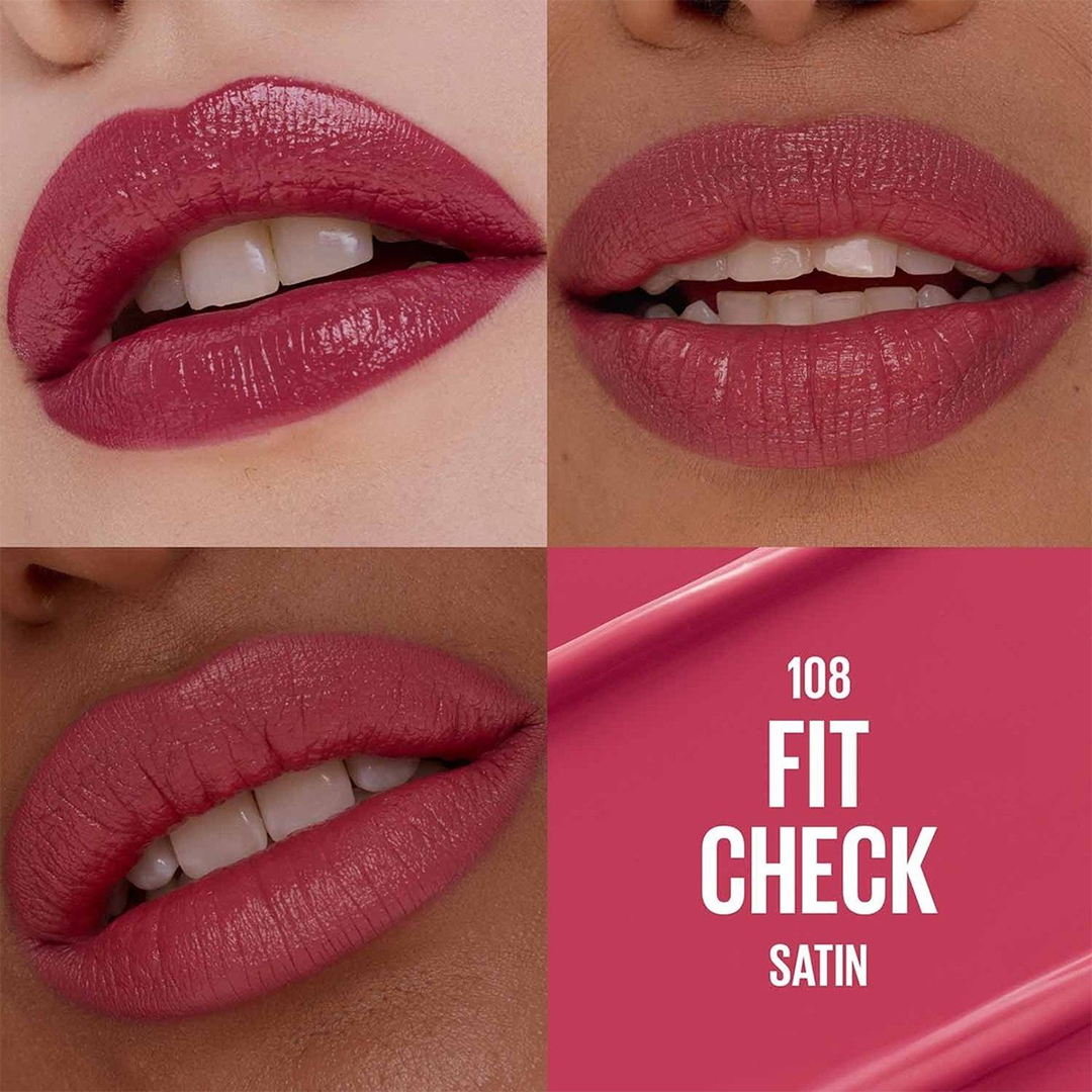 Maybelline Moisturizing Serum Satin Lipstick