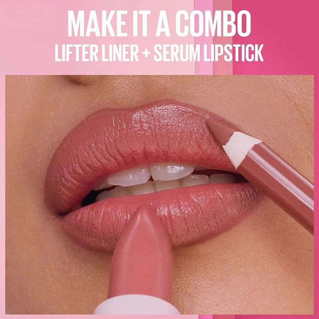 Maybelline Moisturizing Serum Satin Lipstick