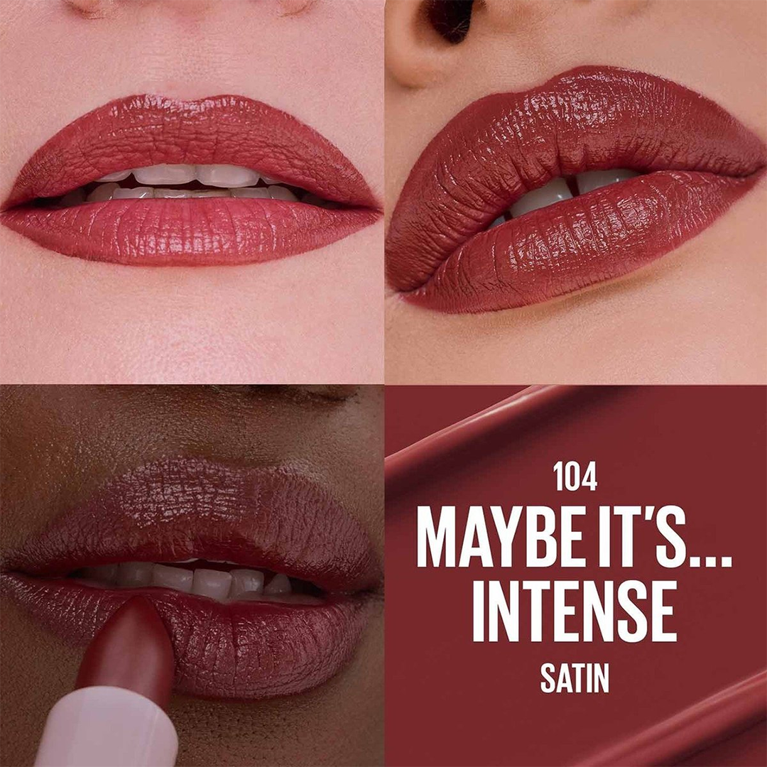 Maybelline Moisturizing Serum Satin Lipstick