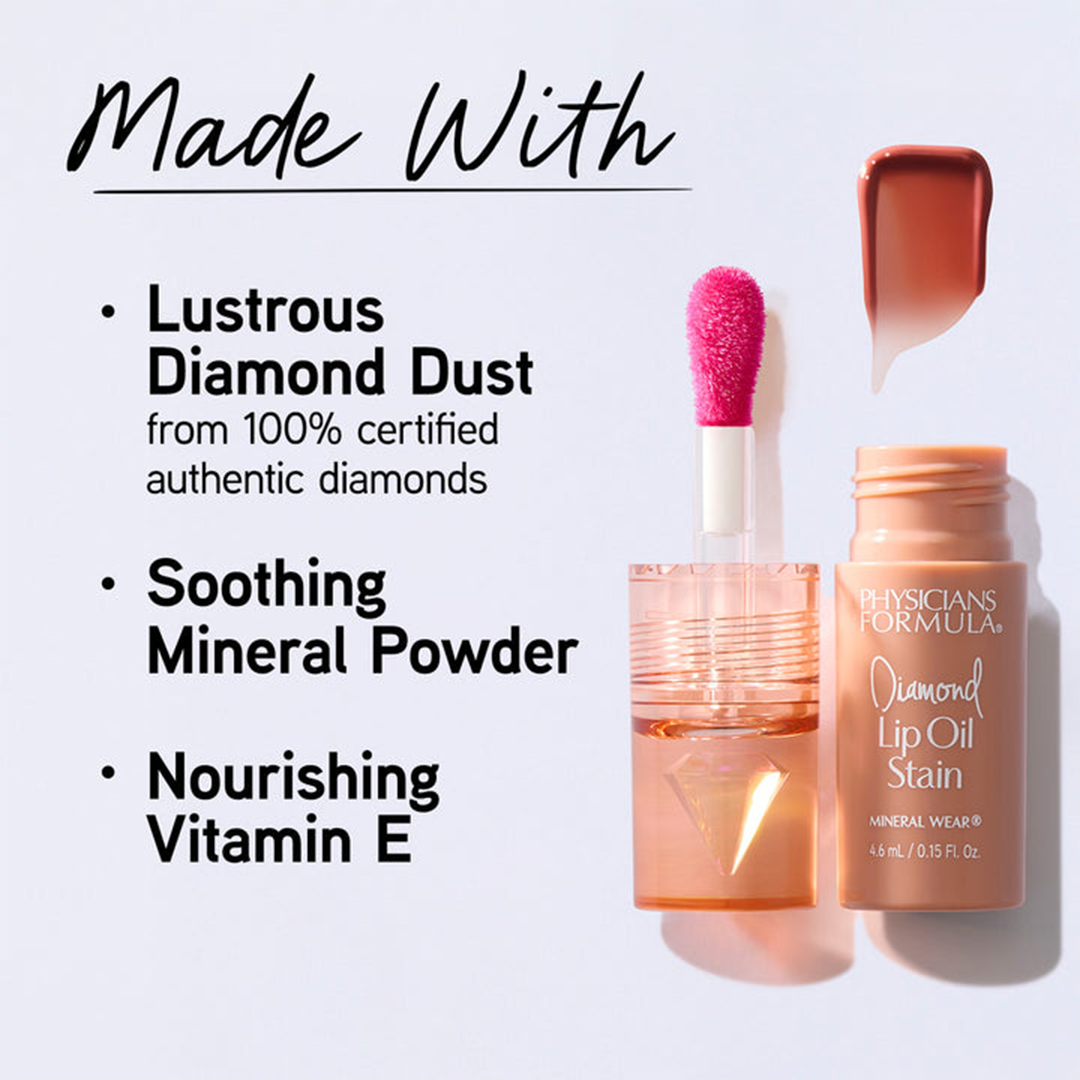 Physicians Formula Mineral Wear Diamond Lip Oil Stain