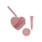 Essence The Super Peptide Glossy Lip Treatment + Pouch !Set - 01 All Toffee'd Up