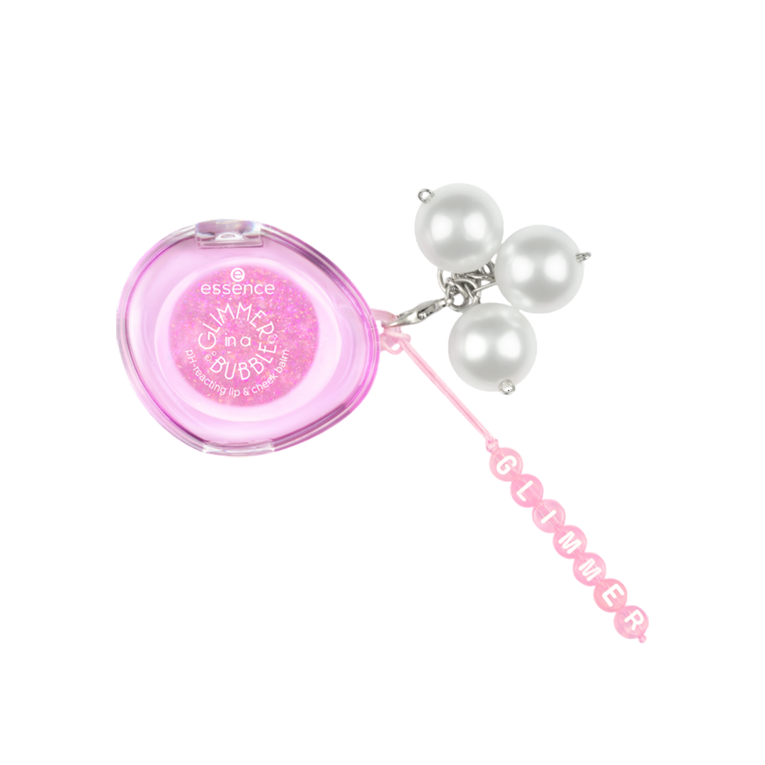 Essence Glimmer In A Bubble pH-reacting Lip & Cheek Balm - 01 Soft Glimmerin