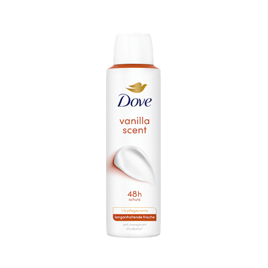 Dove Vanilla Scent Deodorant Spray - 150ml