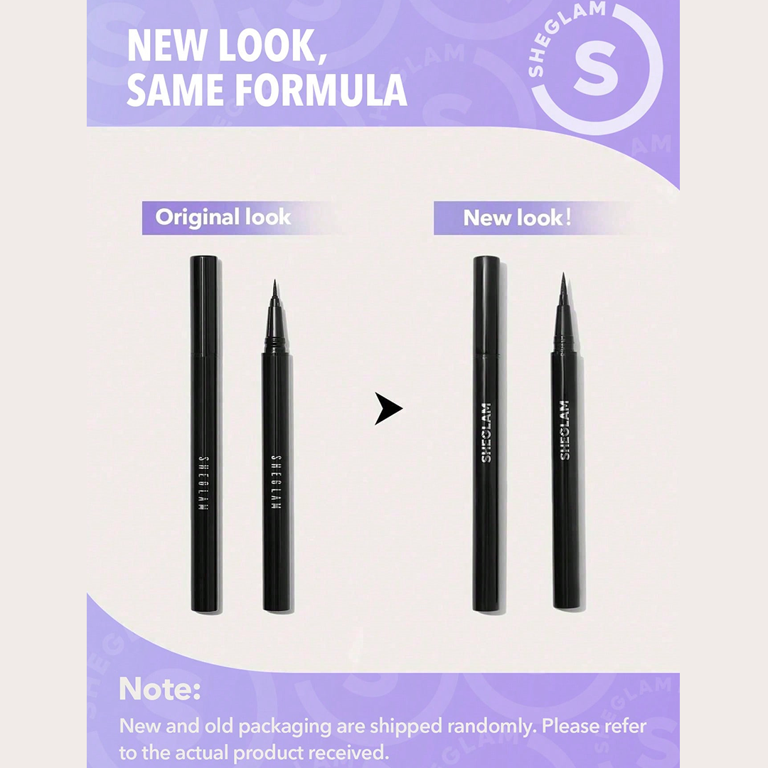 SHEGLAM On Fleek Long Lasting Liquid Eyeliner - Black