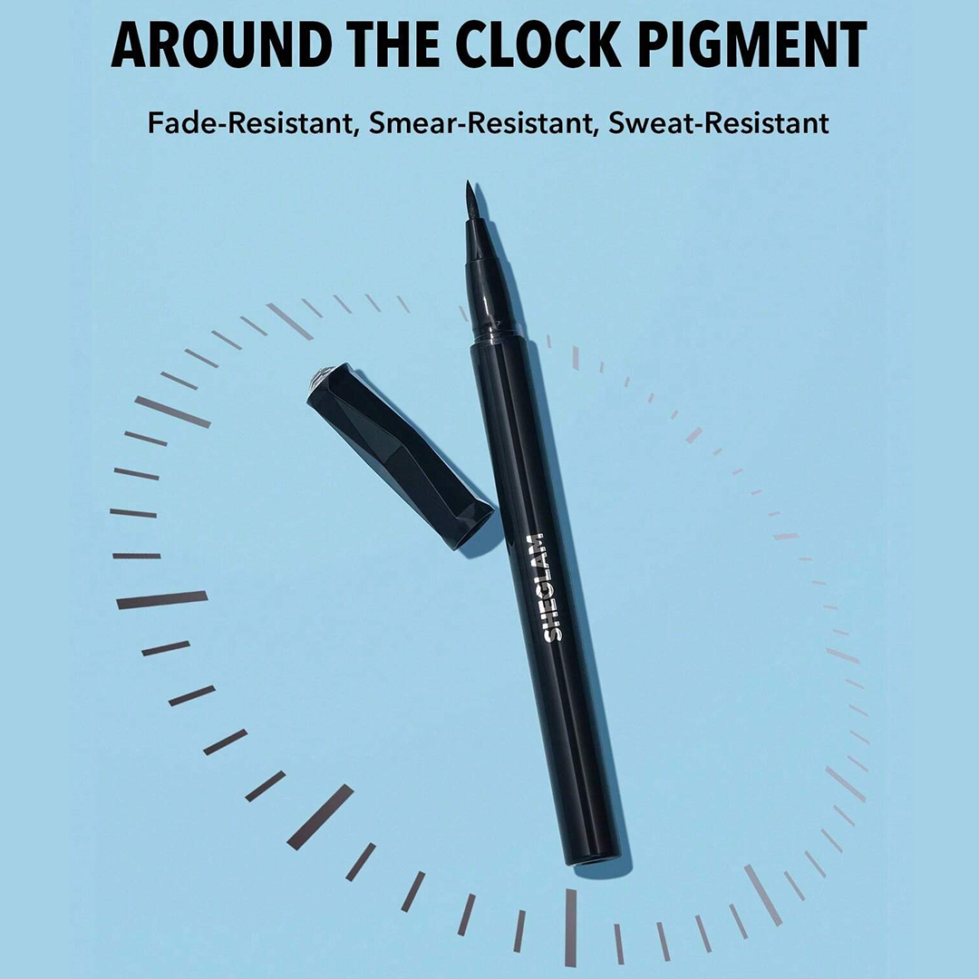 SHEGLAM On Fleek Long Lasting Liquid Eyeliner - Black