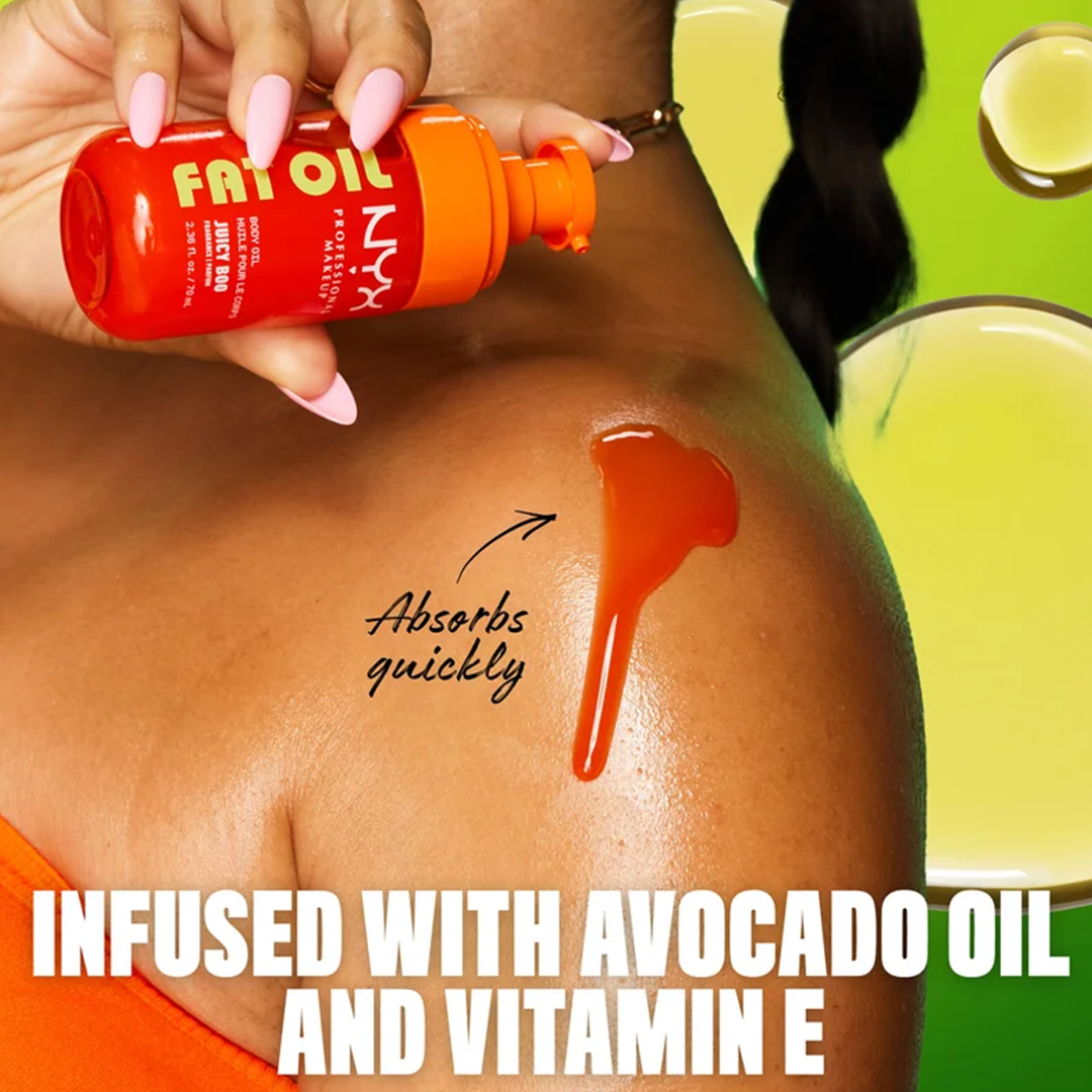 NYX Fat Oil Juicy Boo Body Oil - 70ml