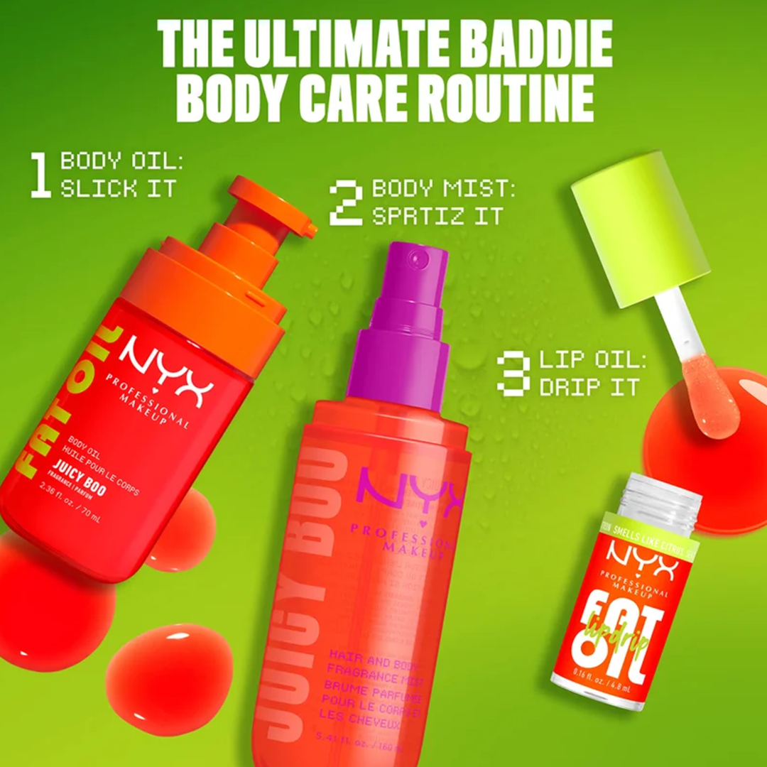 NYX Fat Oil Juicy Boo Body Oil - 70ml