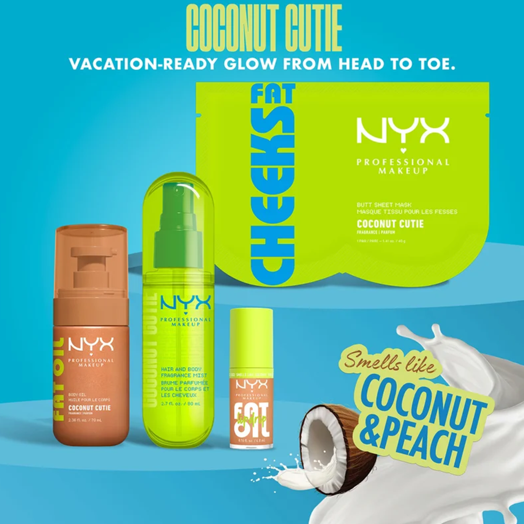 NYX Fat Oil Coconut Cutie Shimmering Body Oil