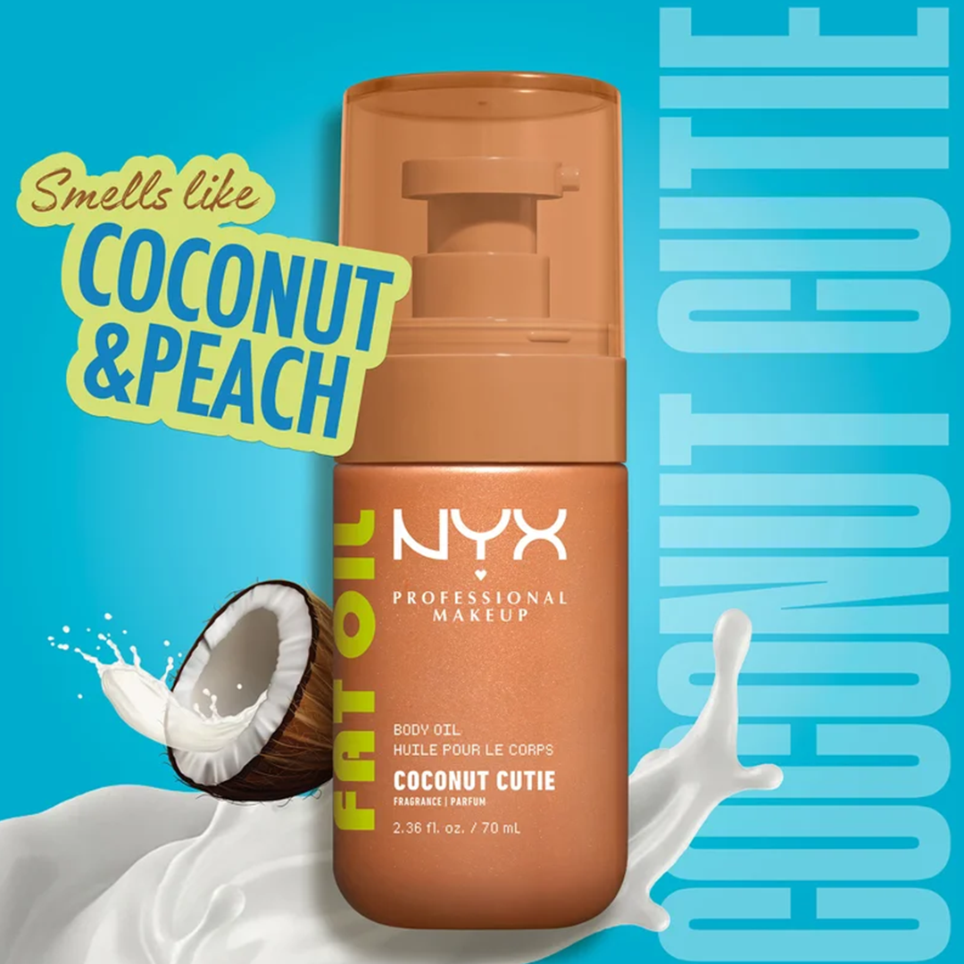 NYX Fat Oil Coconut Cutie Shimmering Body Oil