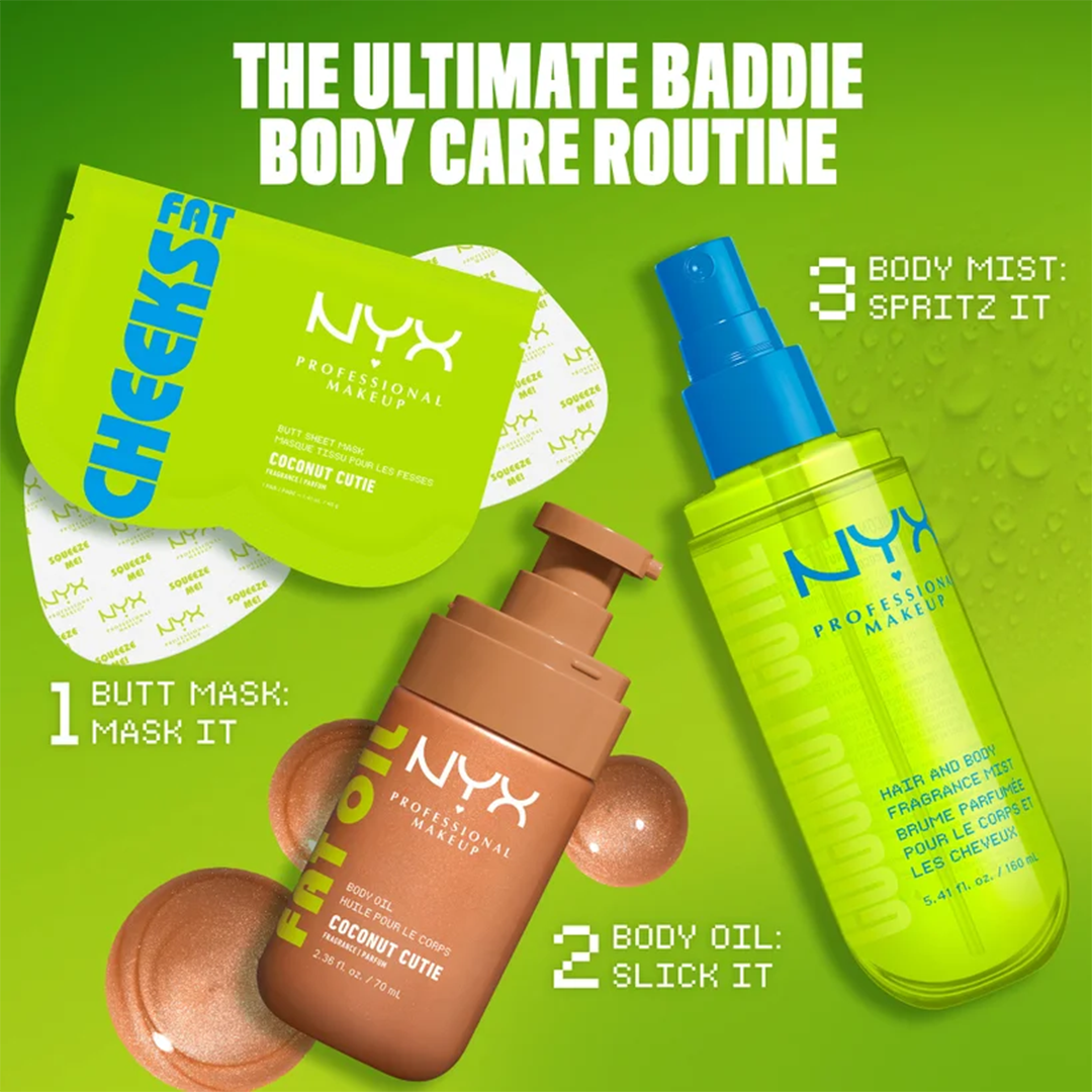 NYX Fat Oil Coconut Cutie Shimmering Body Oil