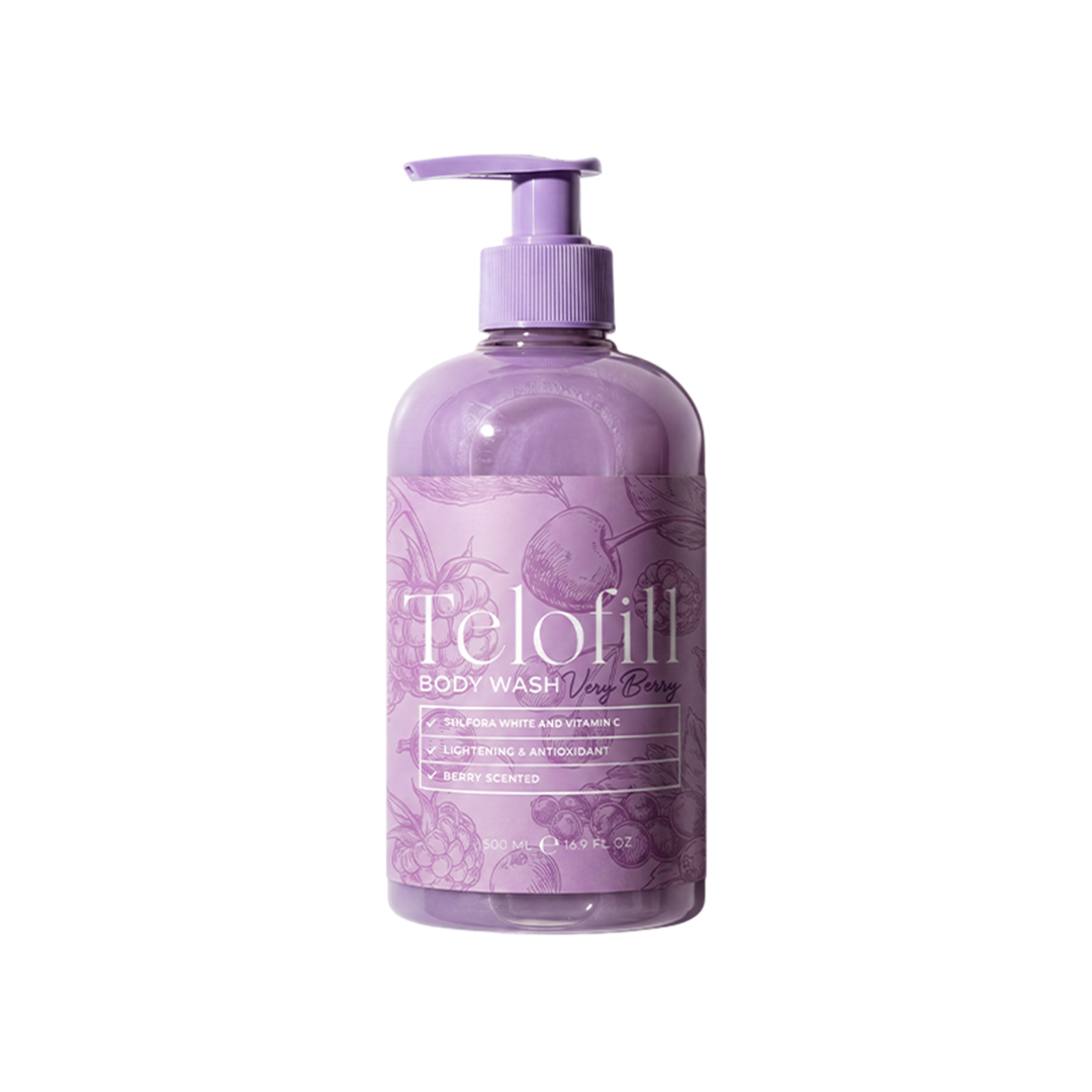 Telofill Very Berry Body Wash - 500ml